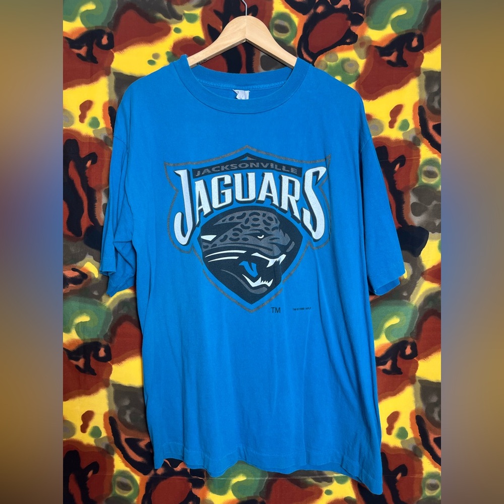 Vintage Jacksonville Jaguars Competitor Tag Mens Tee Shirt Size XLarge